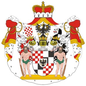Herb księżnej Legnicy i hrabiny Hohenzollern