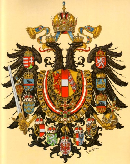 H. G. Ströhl, Oesterreichisch-Ungarische Wappenrolle